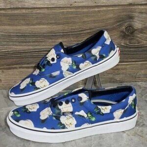 New Vans Era Romantic Floral Shoes Size 6.5 Boho Cottagecore Skater Fairy Grunge
